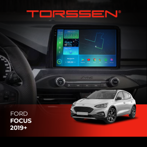 Штатна магнітола Torssen 2K Ford Focus 2019+ FL9 4+64Gb 4G Carplay DSP