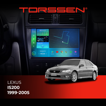 Штатна магнітола 2K Torssen для Lexus IS200 1999-2005
