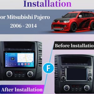 Головна Штатна магнітола FORS auto Mitsubishi Pajero