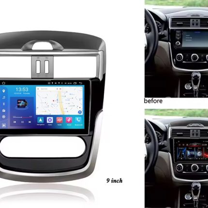 FORS auto штатна магнітола Nissan Tiida вигляд пристрою