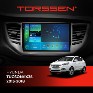 Штатна магнітола Torssen 2K Hyundai Tucson/IX35 2015-2018 FL9 4+64Gb 4G Carplay DSP