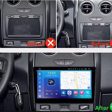 FORS auto FS 8 PRO MAX для Renault Duster — зображення головного пристрою з дисплеєм