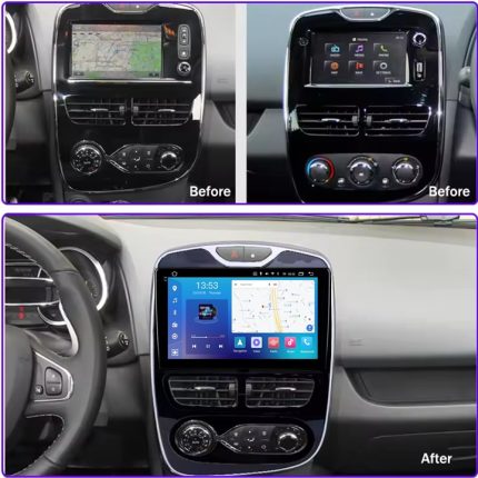 Штатна магнітола FORS.auto FS 2 PRO для Renault Clio (2+32Gb, 10") 2012-2016 — фото в галереї