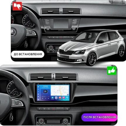 Штатна магнітола Skoda Fabia FORS auto