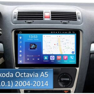 Штатна магнітола FORS.auto FS 2 PRO для Skoda Octavia A5 Sliver (2+32Gb, 10'') 2004-2014 – 1