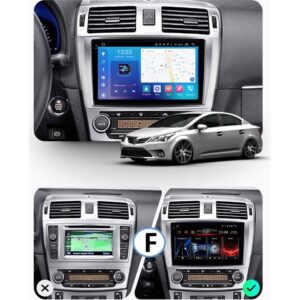 Штатна магнітола FORS auto FS 6 PRO MAX для Toyota Avensis - вид збоку