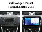 Штатна магнітола FORS.auto FS 4 MAX Qled для Volkswagen Passat (4+32Gb, 10") 2011-2015 — 1