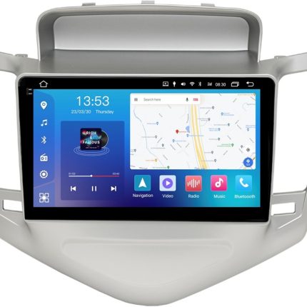 Штатна магнітола FORS.auto для Chevrolet Cruze (вид збоку)