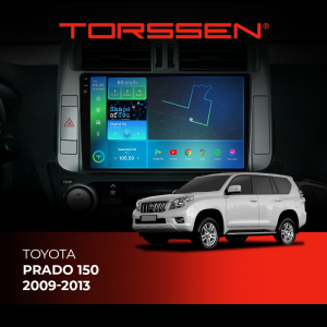 Штатна магнітола Torssen Toyota Prado 150 09-13