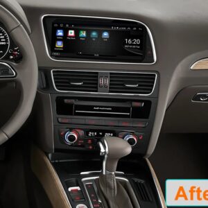 Штатна магнітола FORS.auto для Audi Q5/SQ5 Low (8+64Gb, 8.8") 2010-2016 – вигляд збоку