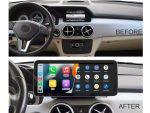 Штатна магнітола FORS.auto для Mercedes-Benz GLK-Class NTG 4.5 (X204) (8+64Gb, 10.25") 2013-2015 – вигляд збоку