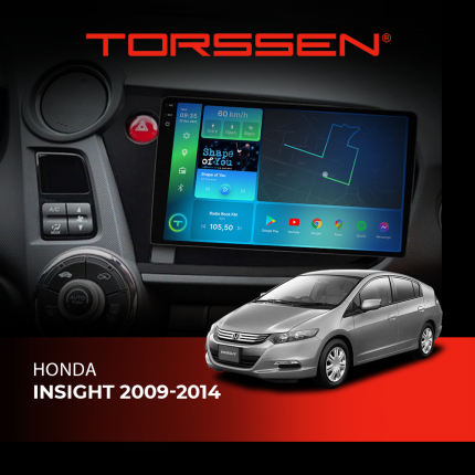 Штатна магнітола для авто Honda Insight 2009-2014 Torssen 2K