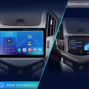 Головна Штатна магнітола FORS.auto FS 1 LITE для Chevrolet Cruze - вигляд збоку