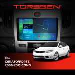 Штатна магнітола для авто Torssen 2K DTS Kia Cerato/Forte 08-13