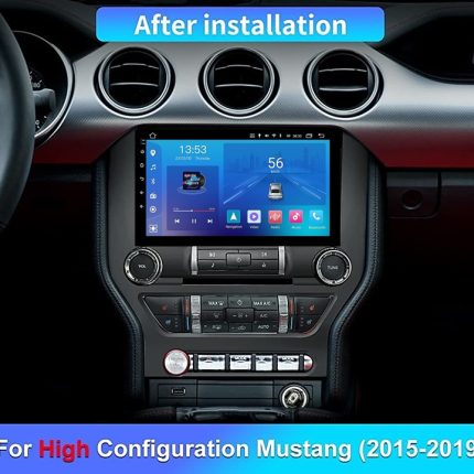 Штатна магнітола FORS.auto FS 1 LITE для Ford Mustang - вигляд збоку