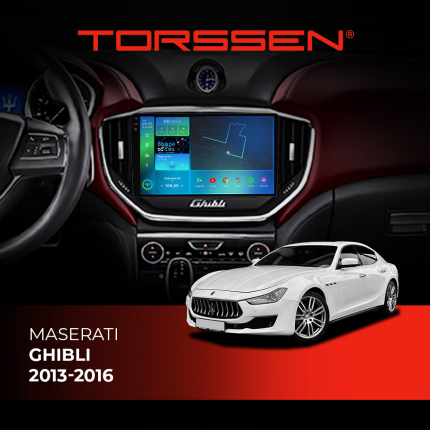 Штатна магнітола Torssen 2K DTS Maserati Ghibli 2013-2016