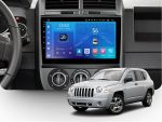 Штатна магнітола FORS auto Jeep Compass (2007-2009) - вигляд збоку