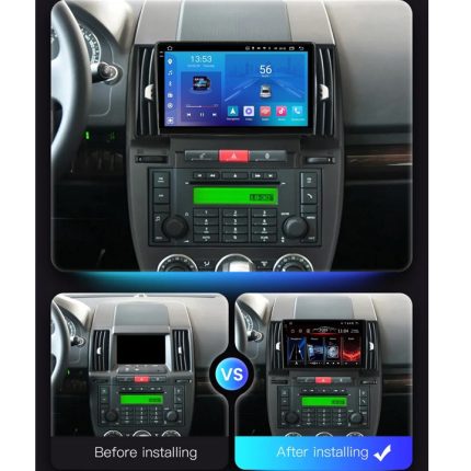 Штатна магнітола FORS.auto FS 2 ULTRA для Land Rover Freelander 2 (2006-2012) - вигляд збоку