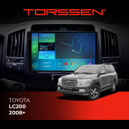 Штатна магнітола для авто Toyota LC200 2008+