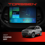 Штатна магнітола для авто Jeep Compas 17-