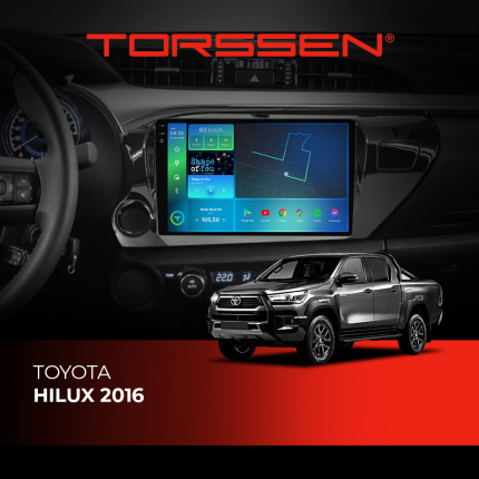 Штатна магнітола для авто Toyota Hilux 16