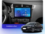 Штатна магнітола FORS.auto FS 1 LITE для Citroen DS 6 - вигляд збоку