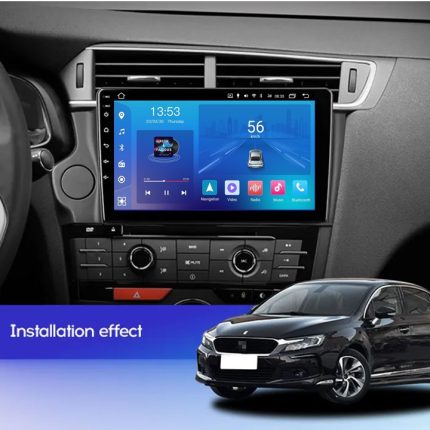 Штатна магнітола FORS.auto FS 1 LITE для Citroen DS 6 - вигляд збоку