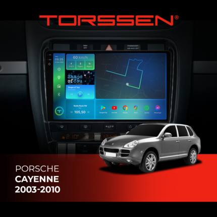 Штатна магнітола Torssen 2K DTS Porsche Cayenne 2003-2010