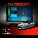 Штатна магнітола Torssen 2K DTS Renault Clio 05-14