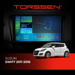 Штатна магнітола Torssen 2K DTS Suzuki Swift 2011-2016 F9432 4G Carplay DSP