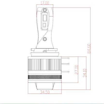 Світлодіодні лампи TORSSEN PREMIUM Pro 40W H15 6000K для автомобіля