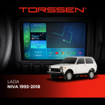 Штатна магнітола Torssen Lada Niva 1993-2018 NF9 Carplay - преміум продукт