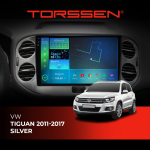 Штатна магнітола Torssen для авто VW Tiguan