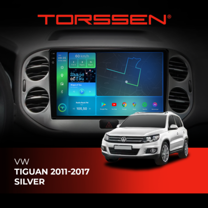 Штатна магнітола Torssen для авто VW Tiguan