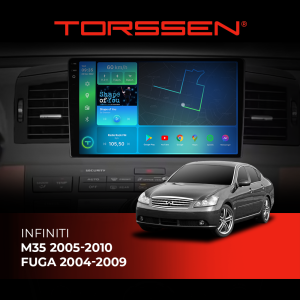 Штатна магнітола для Infiniti M35 2005-2010/Nissan Fuga 2004-2009 - premium product
