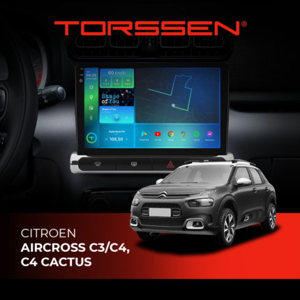 Штатна магнітола Torssen 2K Citroen Aircross C3/C4 high FL9 4G Carplay DSP