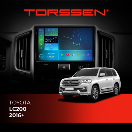 Штатна магнітола Torssen Toyota LC200 2016-2021 DF1986 OR360JBL