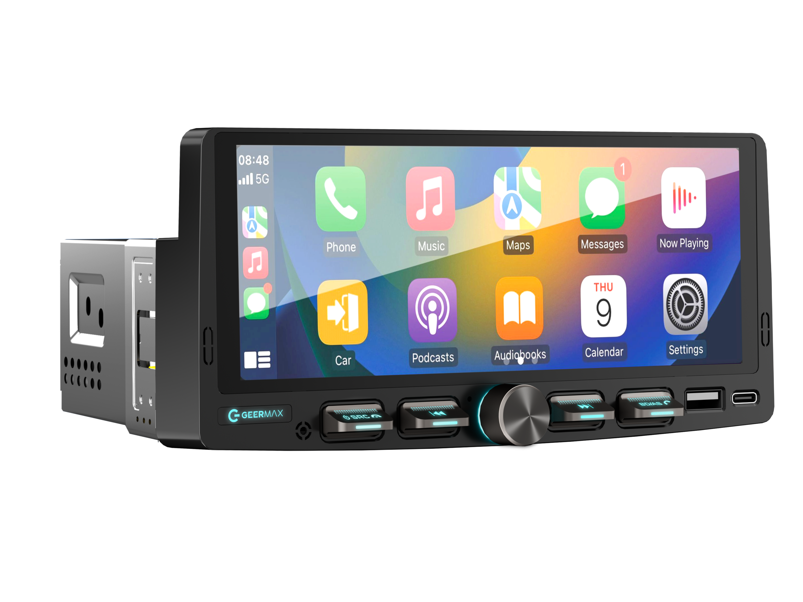 Автомагнітола 1DIN Geermax X681 Автомагнітола 1DIN Geermax X681 з сенсорним екраном