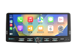 Автомагнітола 1DIN Geermax X681 в інтер'єрі автомобіля