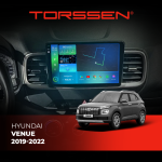 Штатна магнітола Torssen 2K Hyundai Venue 2019-2022 F9432 4G Carplay DSP