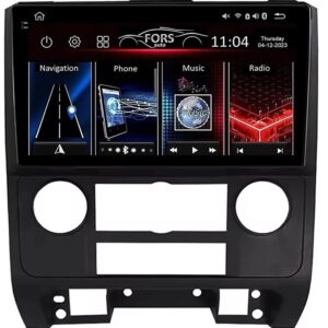 Штатна магнітола Ford Escape 2007-2012 з екраном 9 дюймів FORS.auto