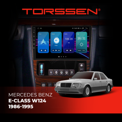 Штатна магнітола Torssen Mercedes E-Class W124 1986-1995 NF9