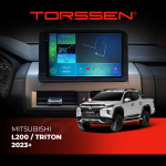 Штатна магнітола Torssen для Mitsubishi L200 / Triton 2023+