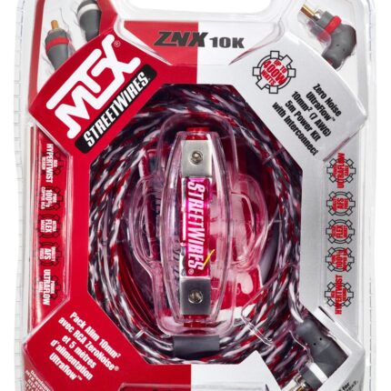 Комплект для 2-го підсилювача MTX StreetWires ZNX10K – вигляд збоку