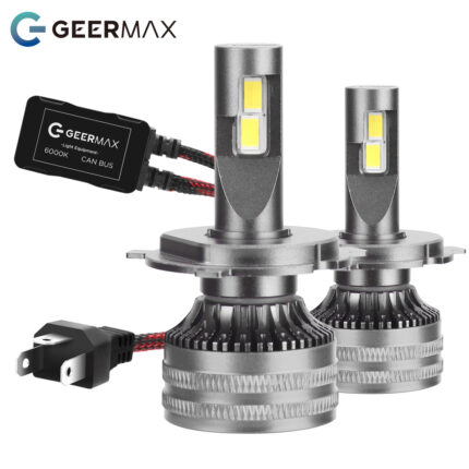 Світлодіодні лампи GEERMAX S 01 57W 6000K CAN BUS H4/H19 в упаковці