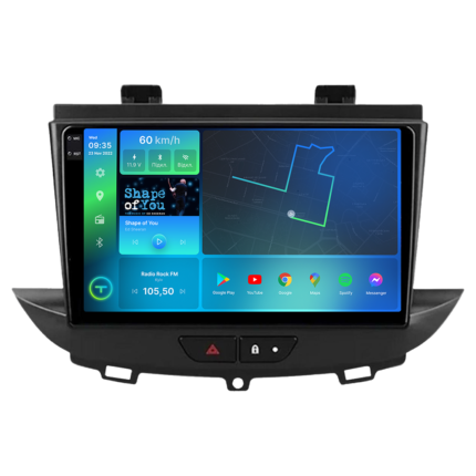 Штатна магнітола Torssen для Opel Granland X/ Crossland X 2016+ з Carplay