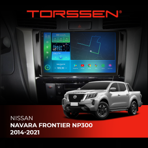 Штатна магнітола Torssen 2K Nissan Navara Frontier NP300 2014-2021 F9432 4G Carplay DSP