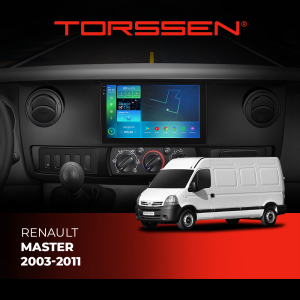 Штатна магнітола Torssen 2K для Renault Master 2003-2011