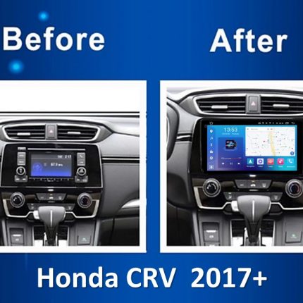 Штатна магнітола FORS auto FS 4 PRO для Honda CRV 2017+ - вигляд збоку