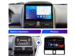 Штатна FORS auto магнітола Honda CRV - вигляд збоку